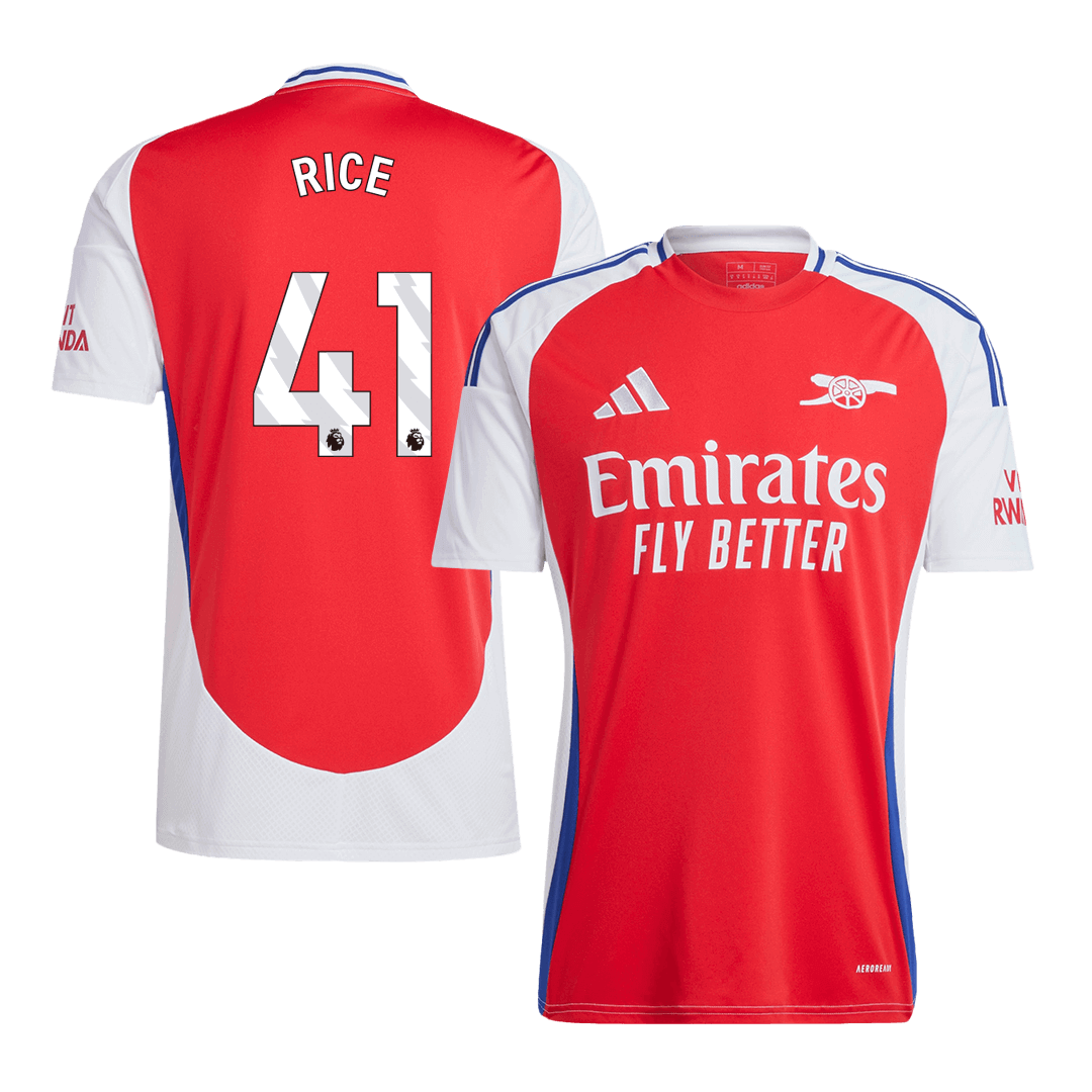 Arsenal RICE #41 Home Jersey 2024/25