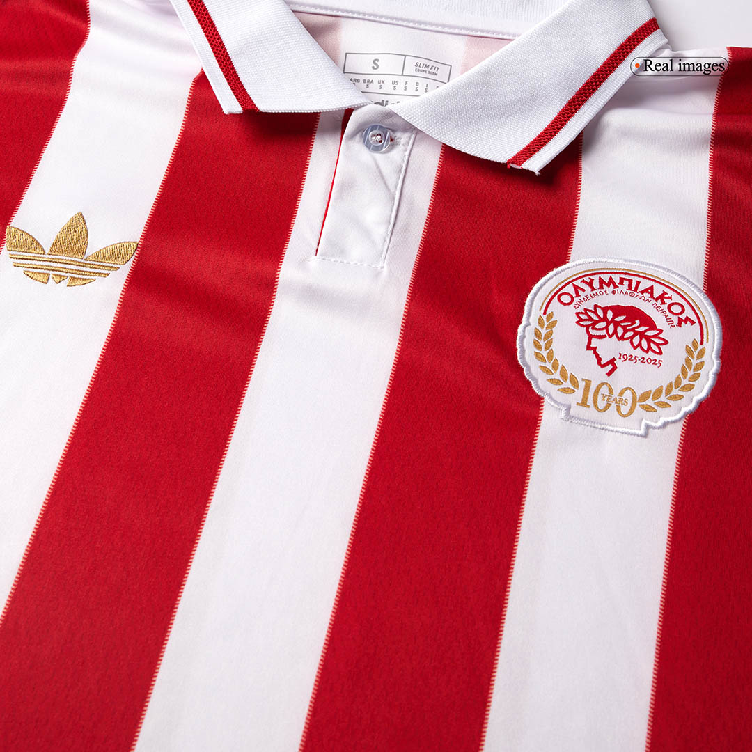 Olympiakos 100th Anniversary Soccer Jersey 2024/25