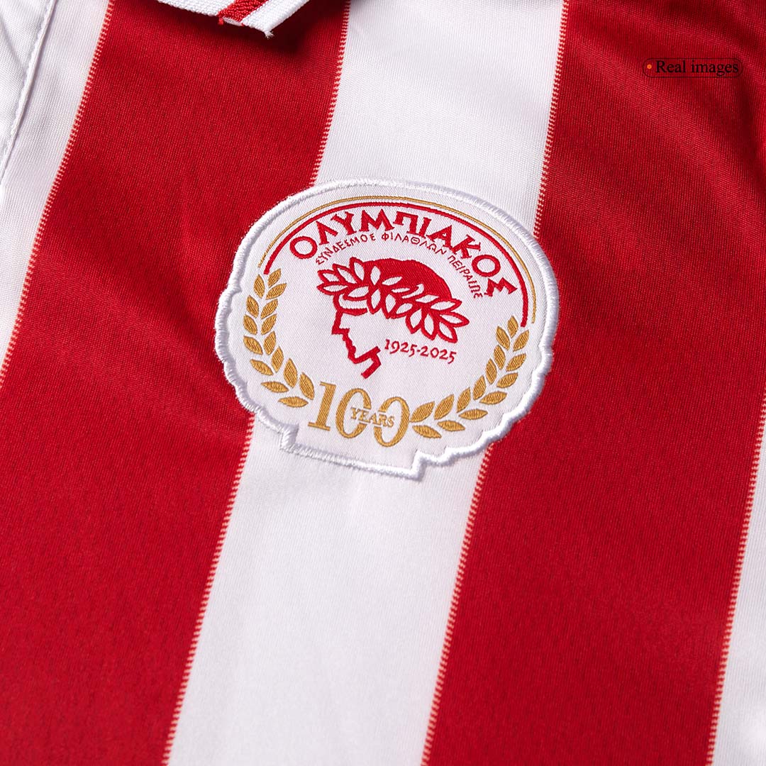 Olympiakos 100th Anniversary Soccer Jersey 2024/25