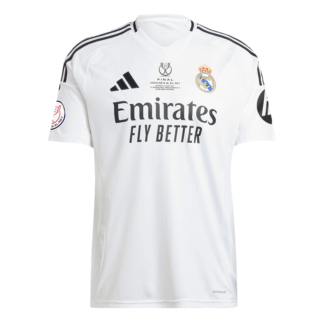 Real Madrid Home Jersey 2024/25 - Copa del Rey Final