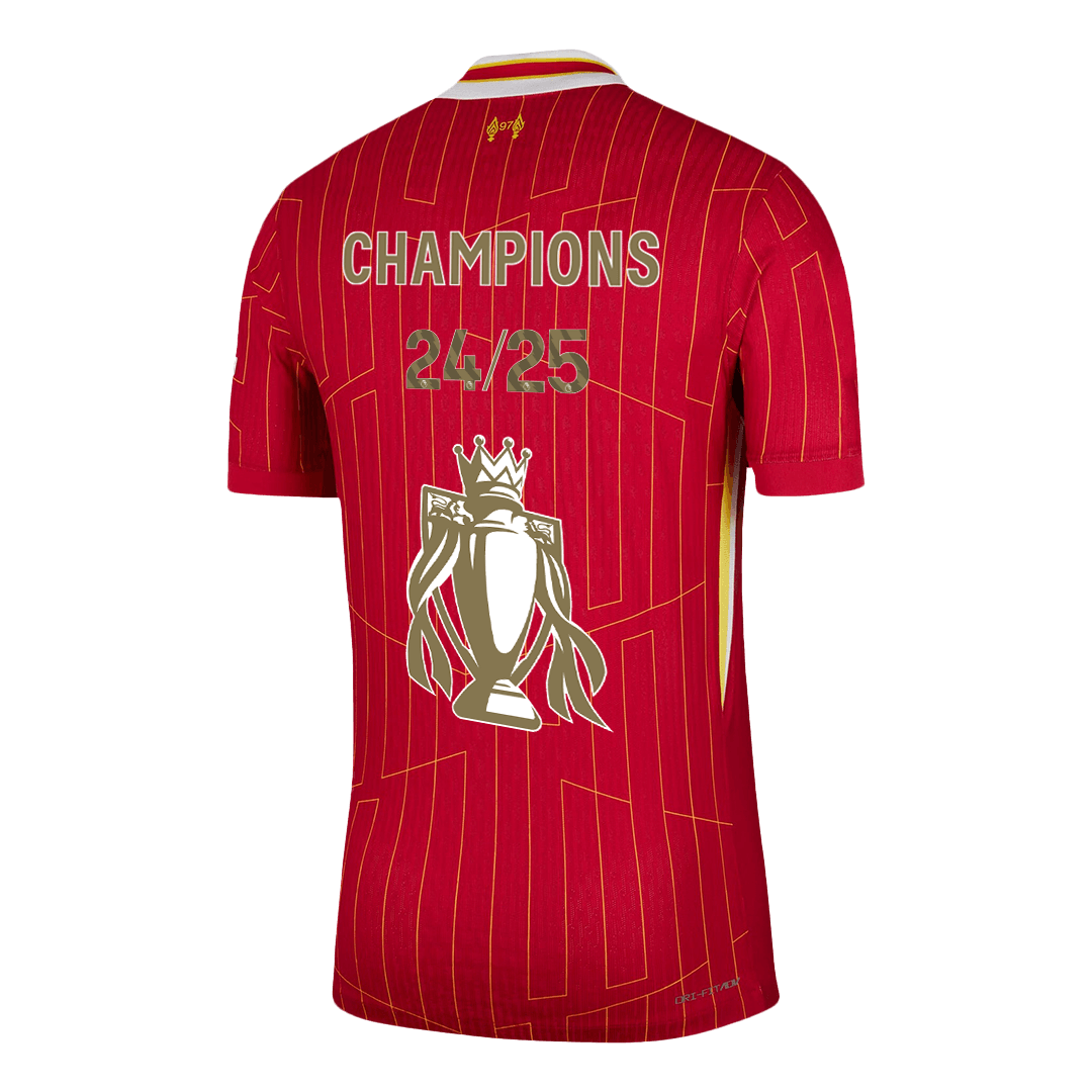 Liverpool Home Soccer Jersey Authentic 2024/25 CHAMPIONS 24/25