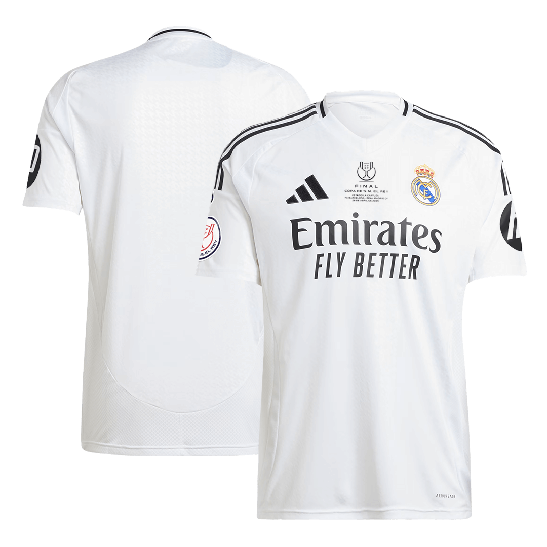 Real Madrid Home Jersey 2024/25 - Copa del Rey Final