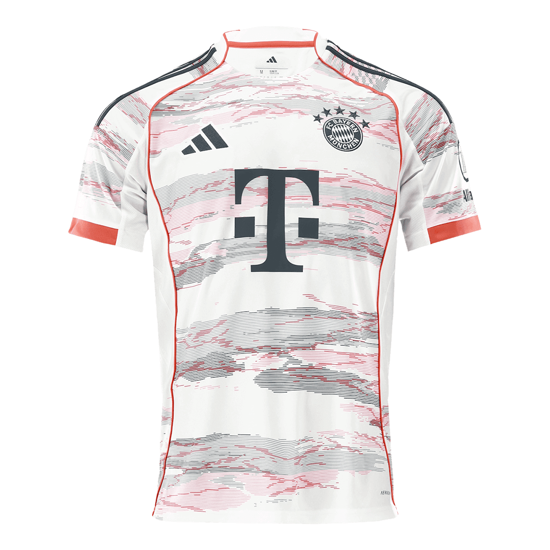 Bayern Munich MÜLLER #25 Away Soccer Jersey 2025/26