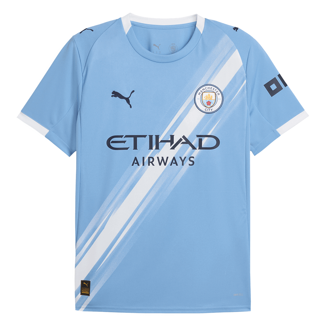 Manchester City RODRIGO #16 Home Soccer Jersey 2025/26