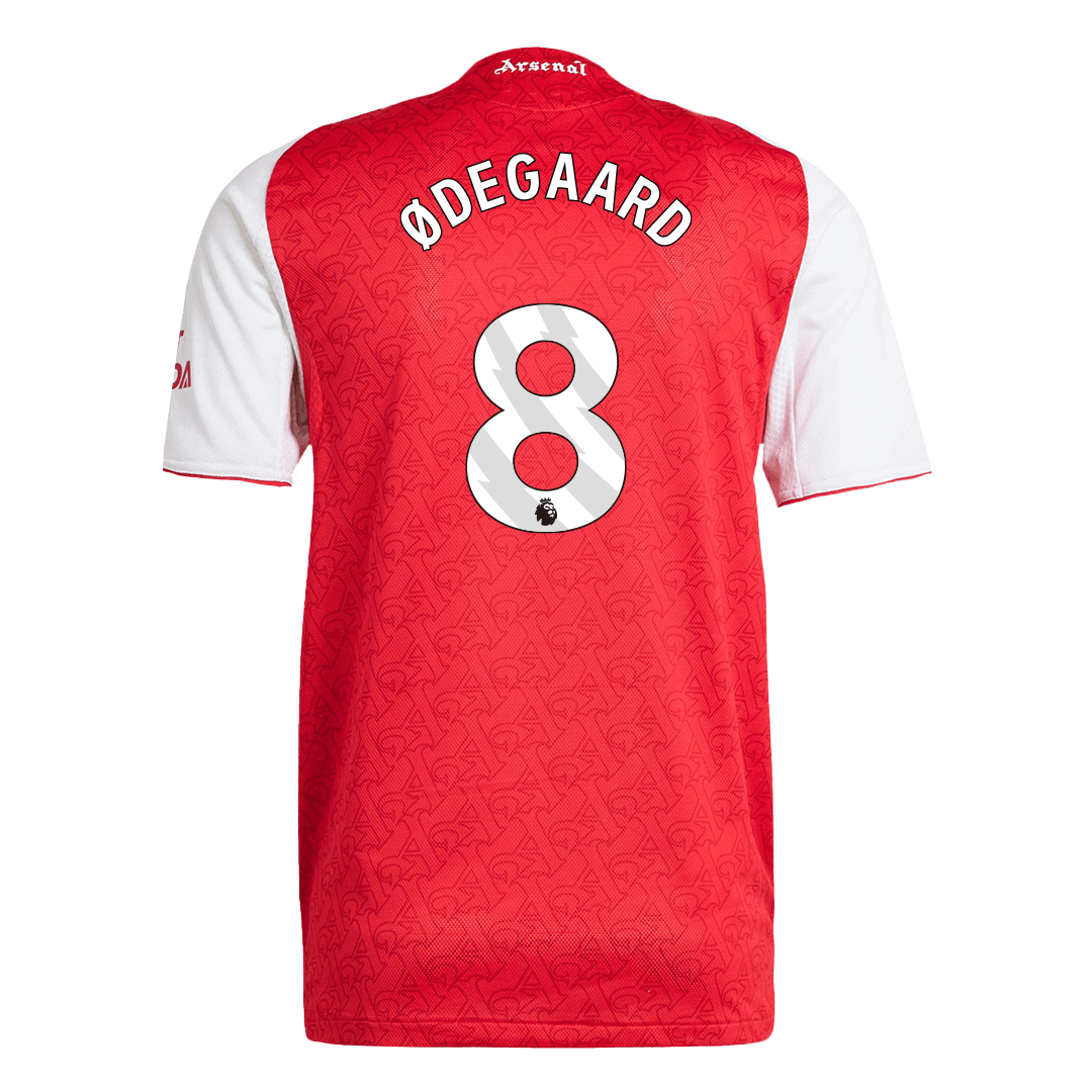 Arsenal ØDEGAARD #8 Home Soccer Jersey Authentic 2025/26