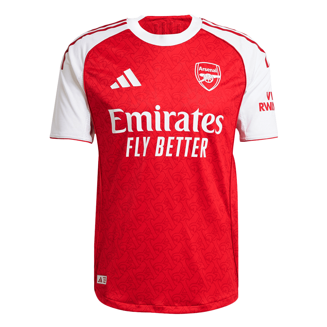 Arsenal ØDEGAARD #8 Home Soccer Jersey Authentic 2025/26