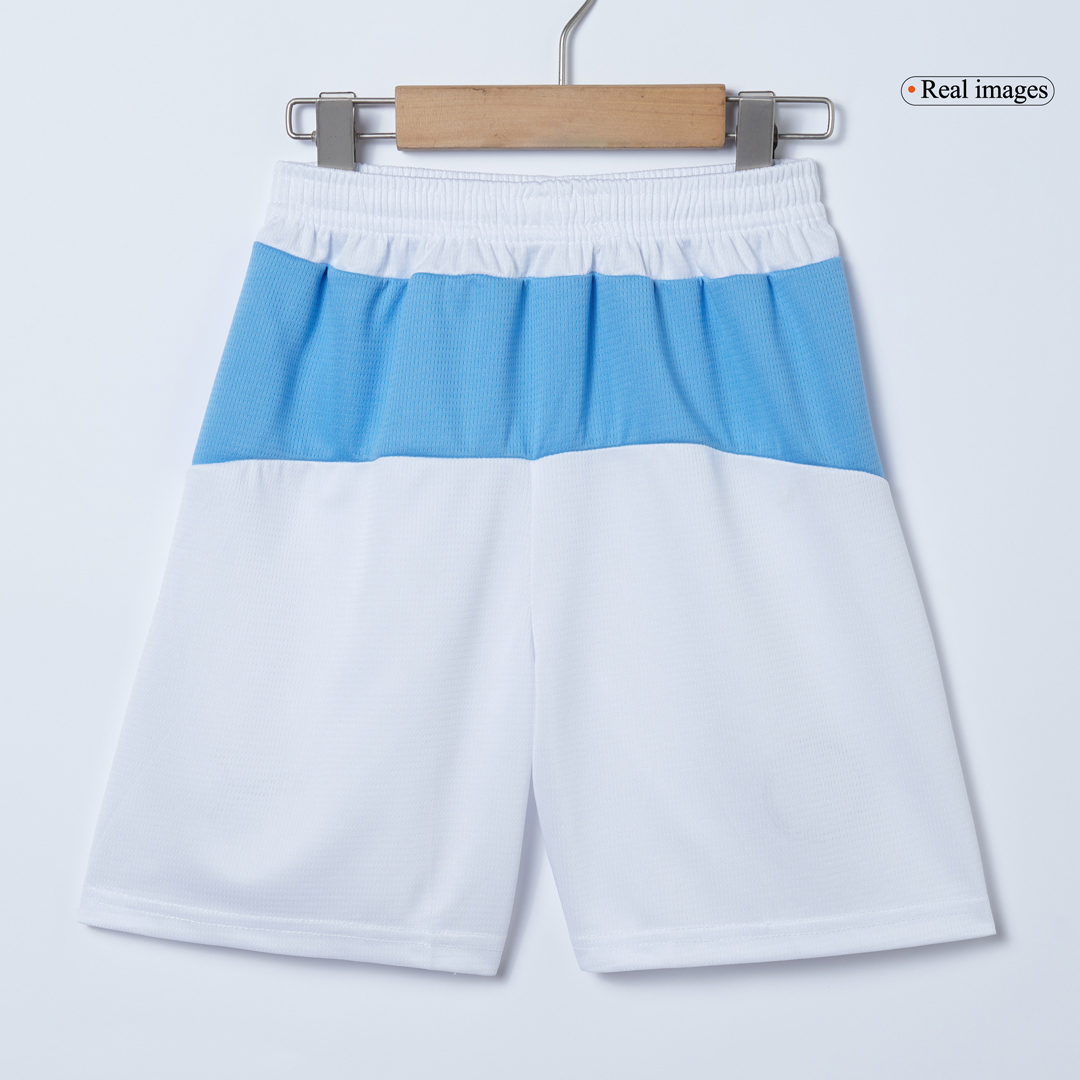 Manchester City Home Soccer Jersey Kit 2025/26 Kids(Jersey+Shorts)
