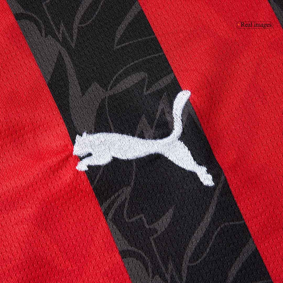 AC Milan Home Soccer Jersey Kit 2025/26 (Jersey+Shorts)