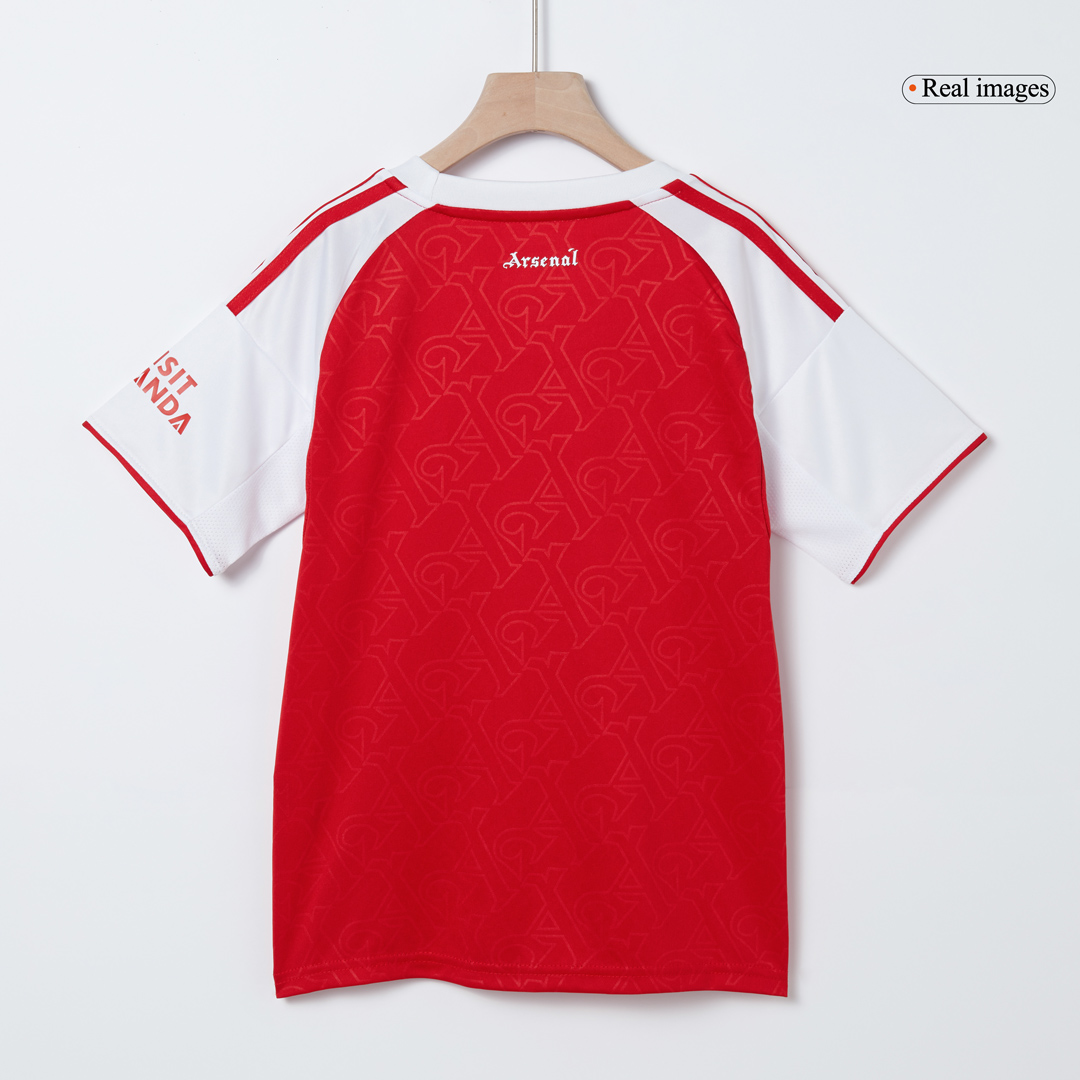 Arsenal Home Soccer Jersey Kit 2025/26 Kids(Jersey+Shorts)