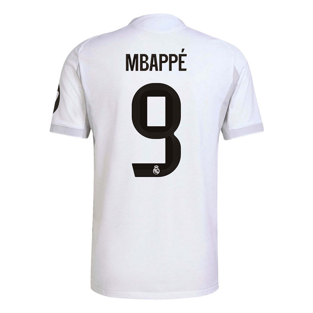 Real Madrid MBAPPÉ #9 Home Soccer Jersey Authentic 2025/26