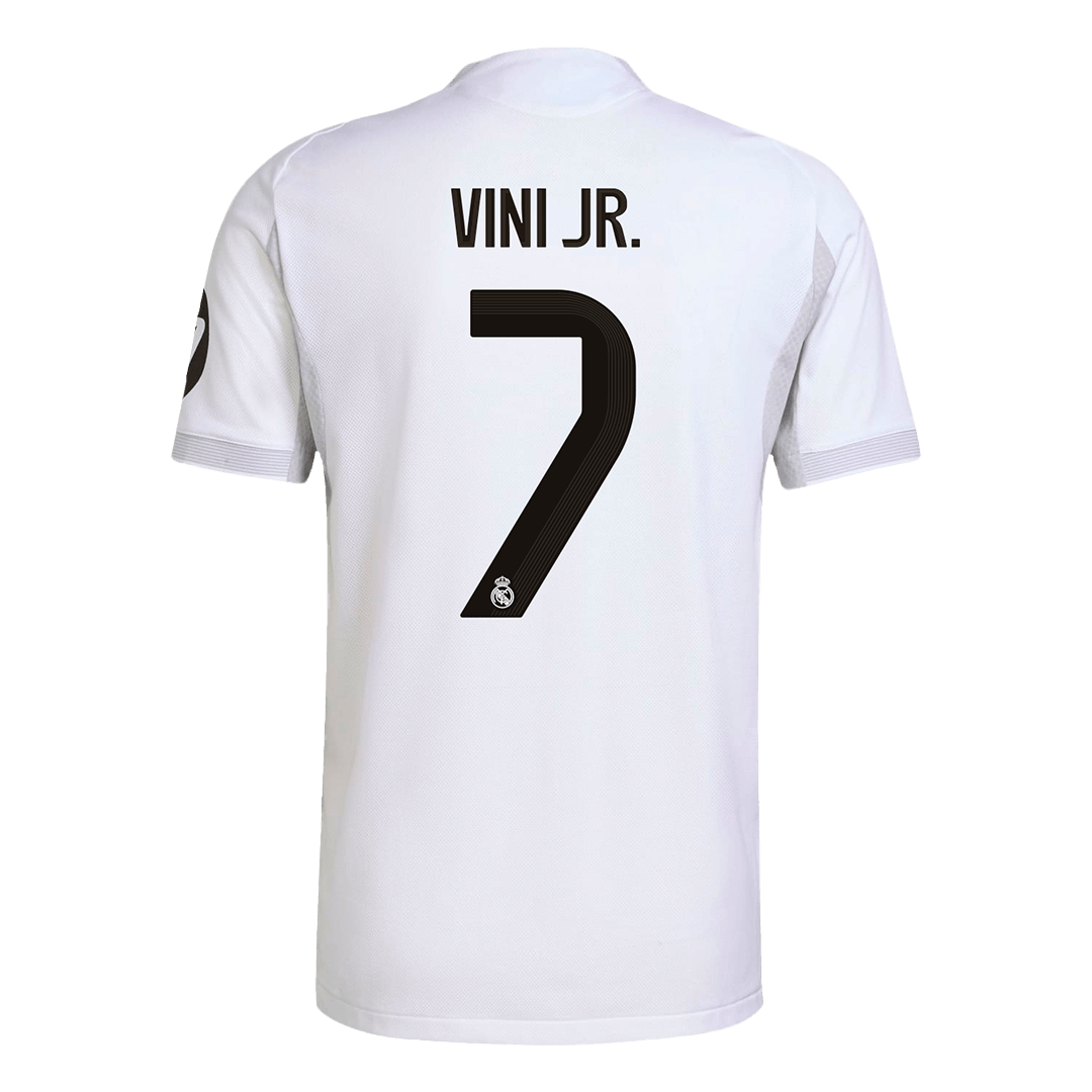 Real Madrid VINI JR. #7 Home Soccer Jersey Authentic 2025/26