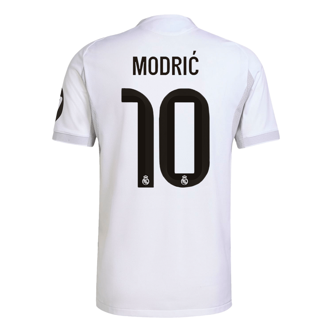 Real Madrid MODRIĆ #10 Home Soccer Jersey Authentic 2025/26