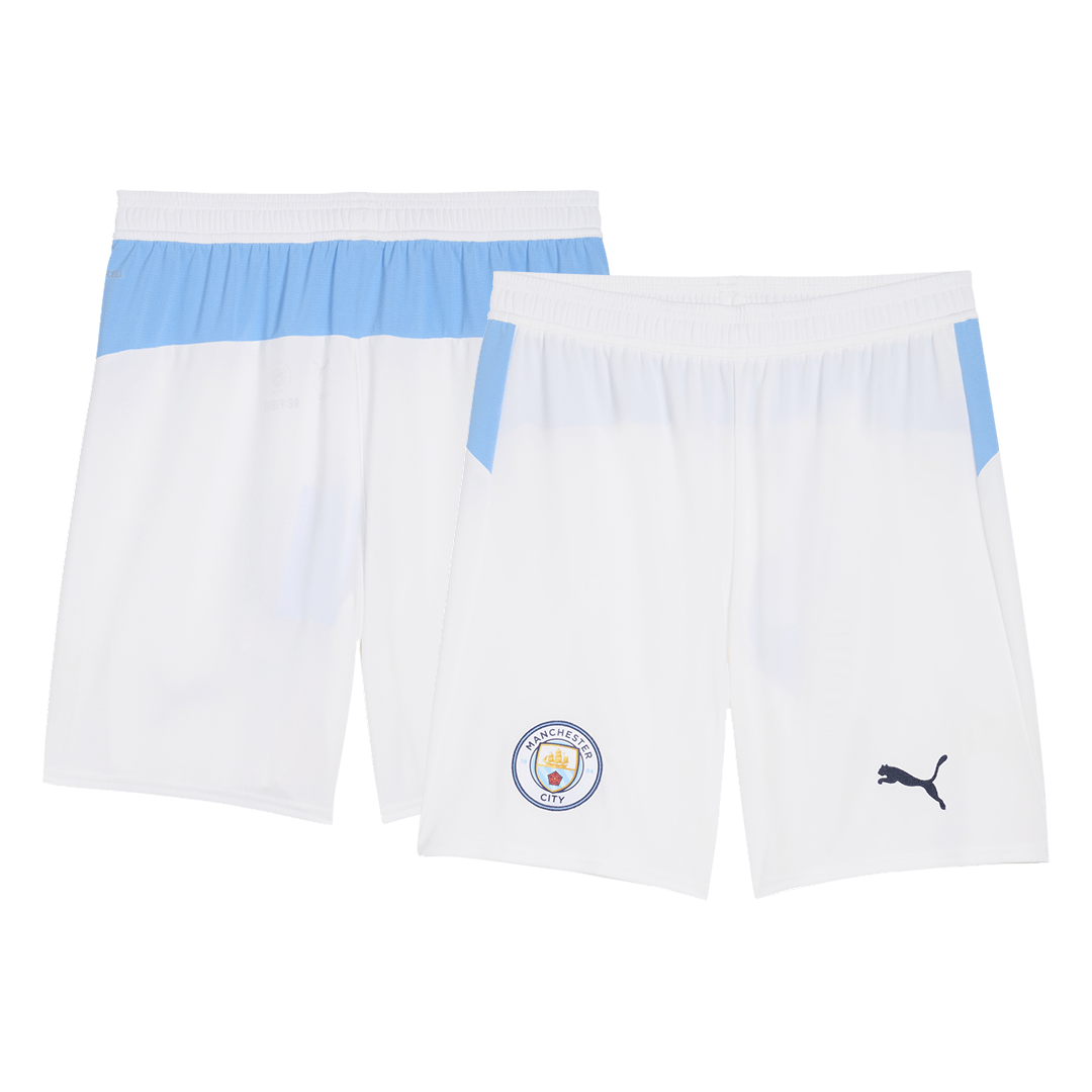 Manchester City Home Soccer Jersey Kit 2025/26 (Jersey+Shorts)