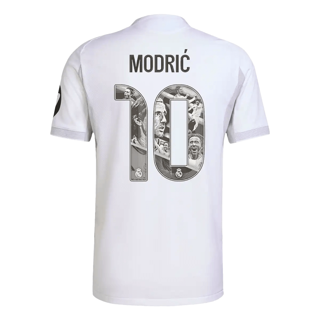 Real Madrid MODRIĆ Special #10 Home Soccer Jersey Authentic 2025/26 - Special