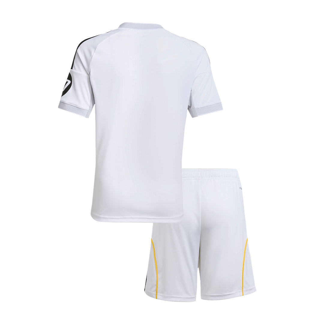 Real Madrid Home Soccer Jersey Kit 2025/26 Kids(Jersey+Shorts)