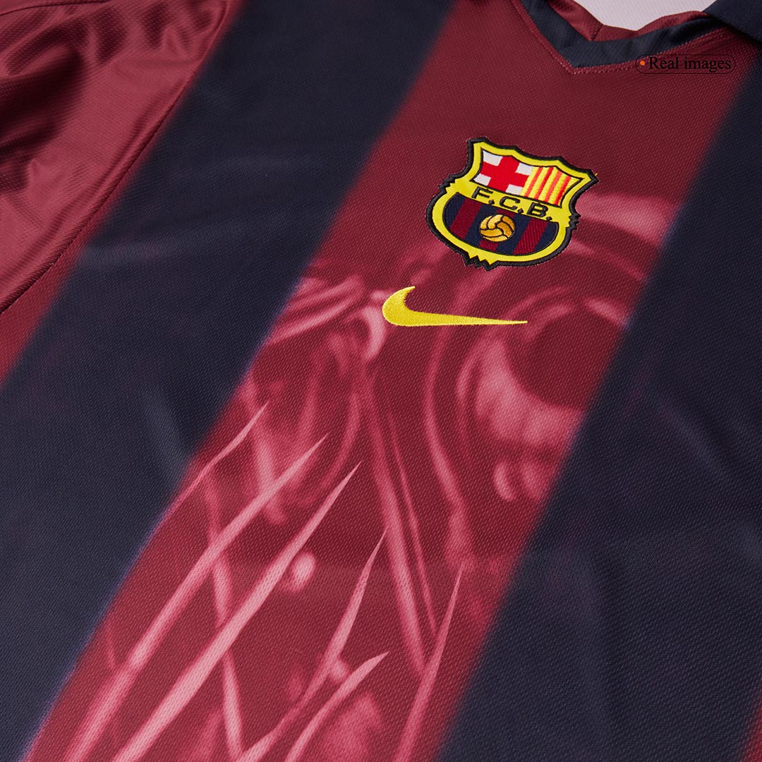 Barcelona Home Soccer Jersey Retro 2000/01
