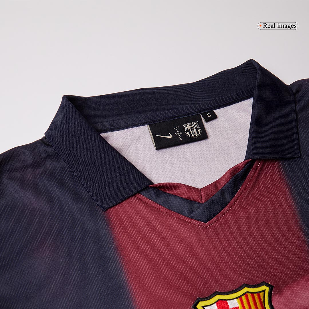 Barcelona Home Soccer Jersey Retro 2000/01