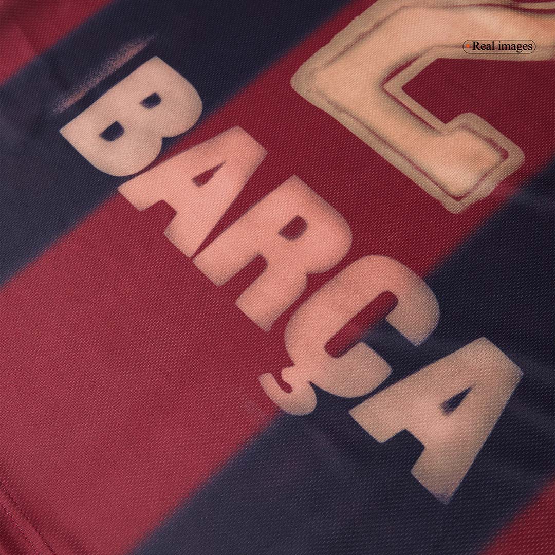 Barcelona Home Soccer Jersey Retro 2000/01