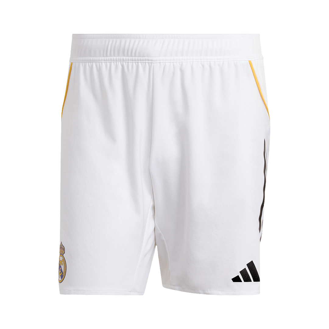 Real Madrid Home Soccer Shorts Authentic 2025/26