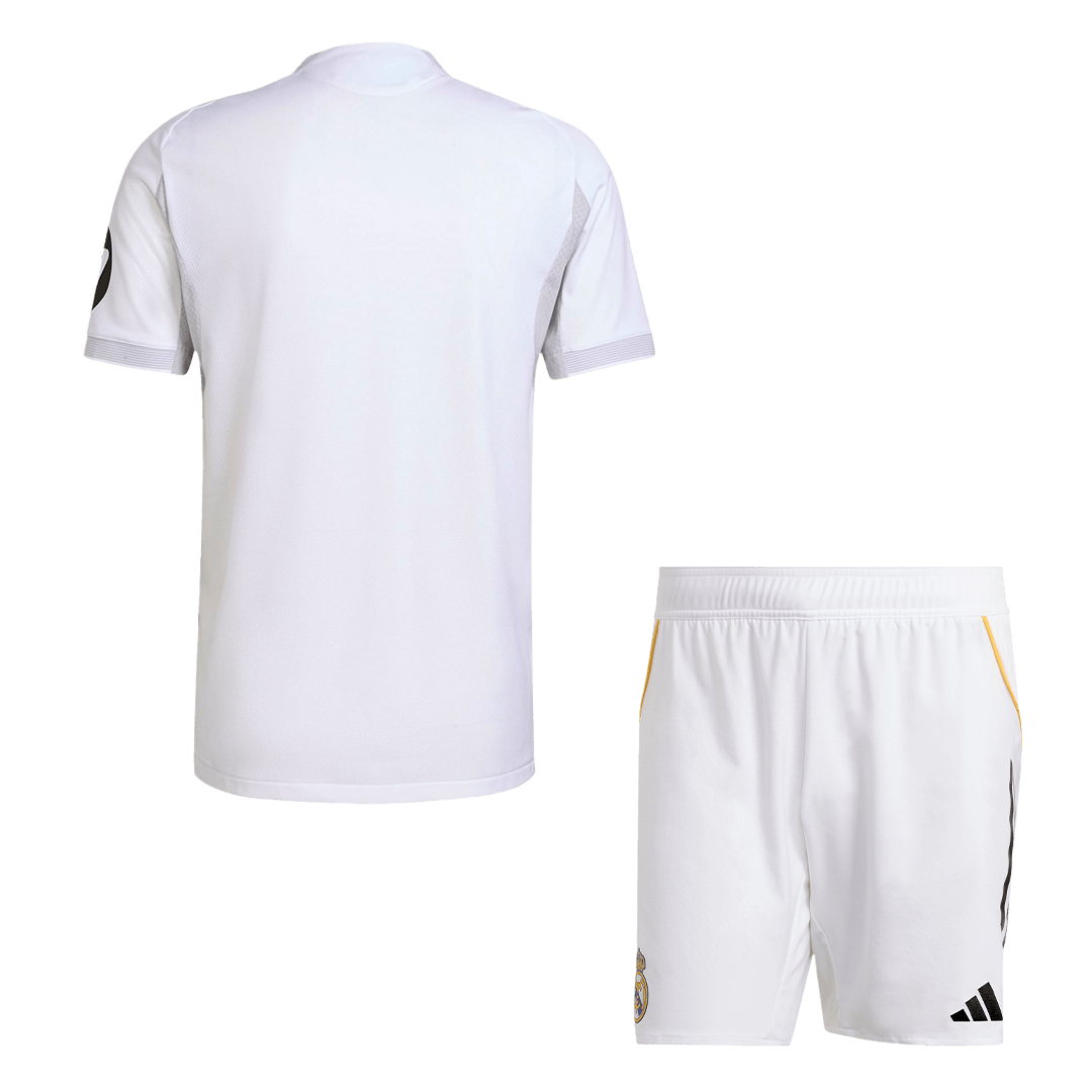 Real Madrid Home Soccer Jersey Kit Authentic 2025/26 (Jersey+Shorts)