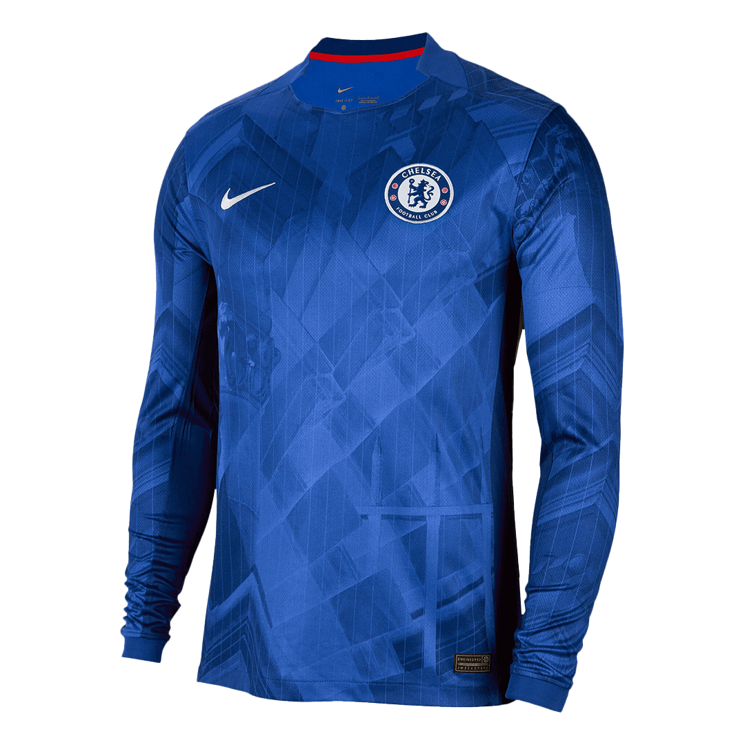 Chelsea Long Sleeve Home Soccer Jersey 2025/26