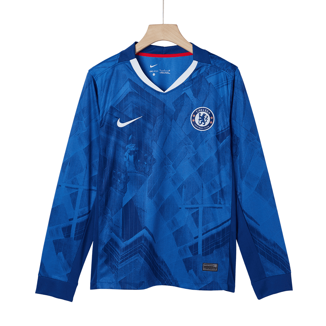 Chelsea Long Sleeve Home Soccer Jersey 2025/26