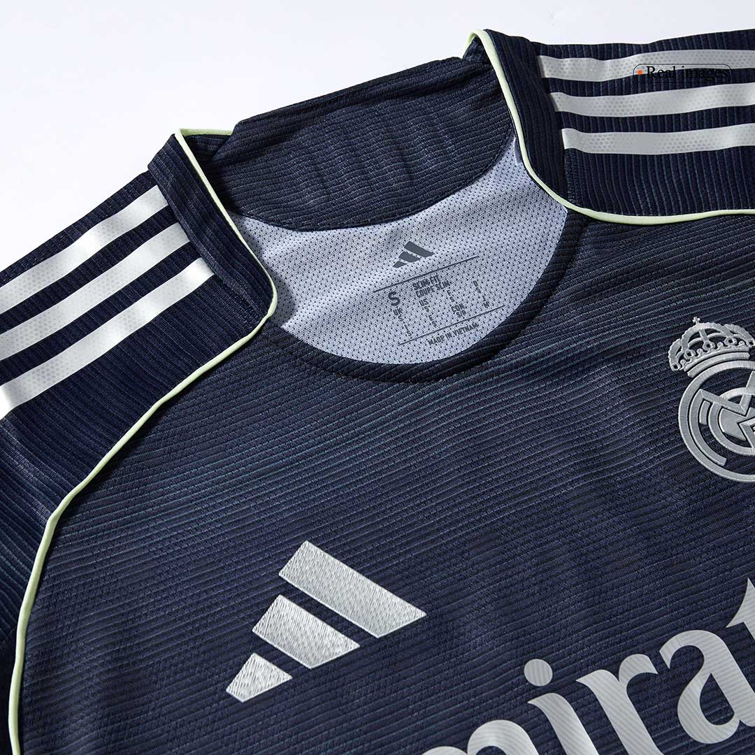 TCHOUAMENI #14 Authentic Real Madrid Away Soccer Jersey 2025/26 Navy