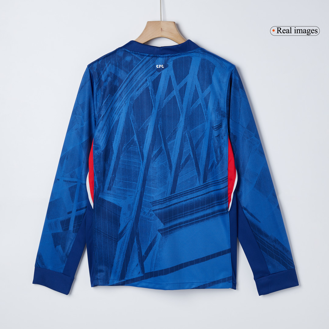 Chelsea Long Sleeve Home Soccer Jersey 2025/26