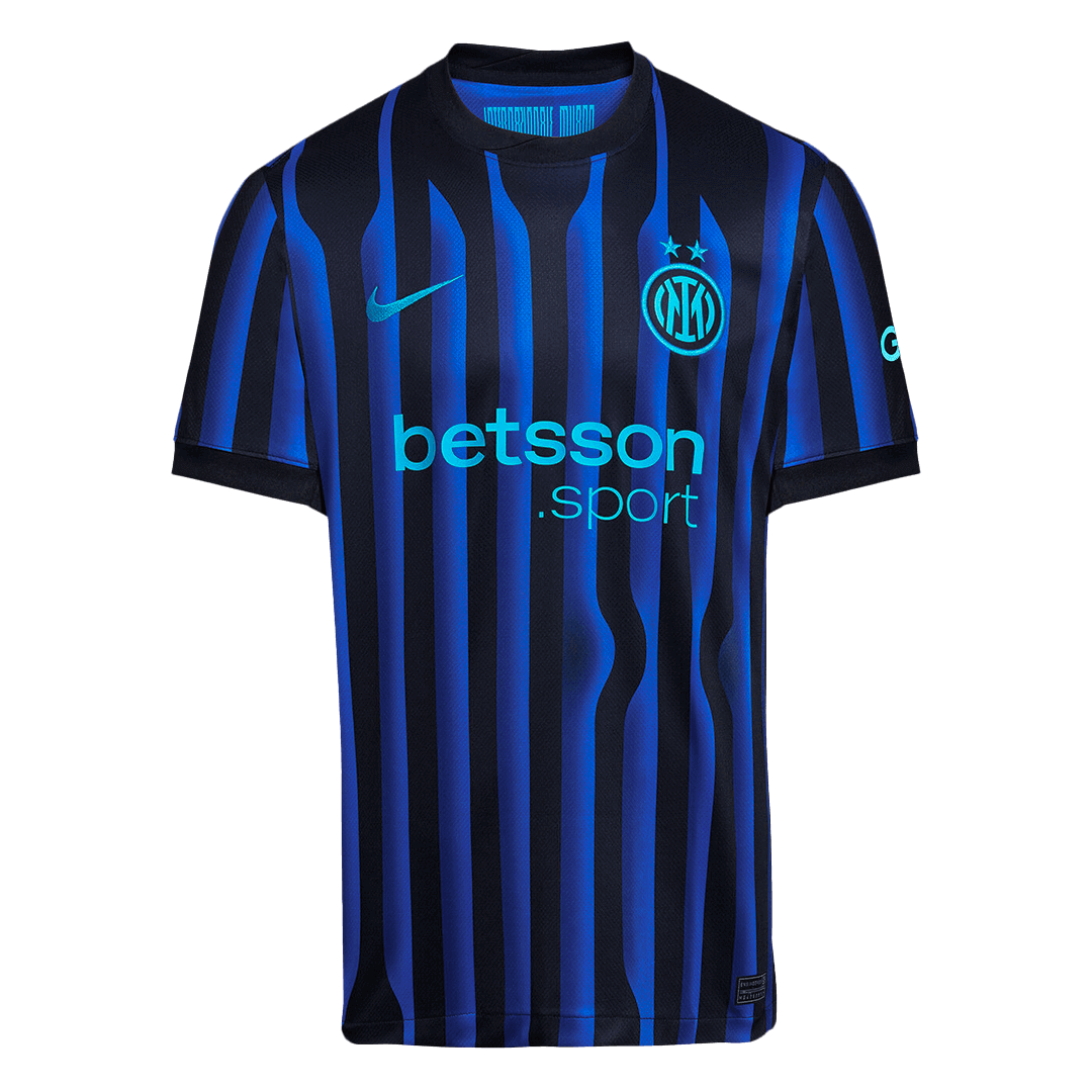 Inter Milan Home Soccer Jersey Kit 2025/26 (Jersey+Shorts)