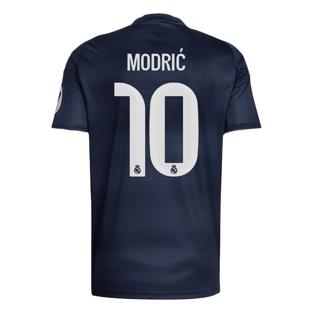 Real Madrid MODRIĆ #10 Away Soccer Jersey 2025/26