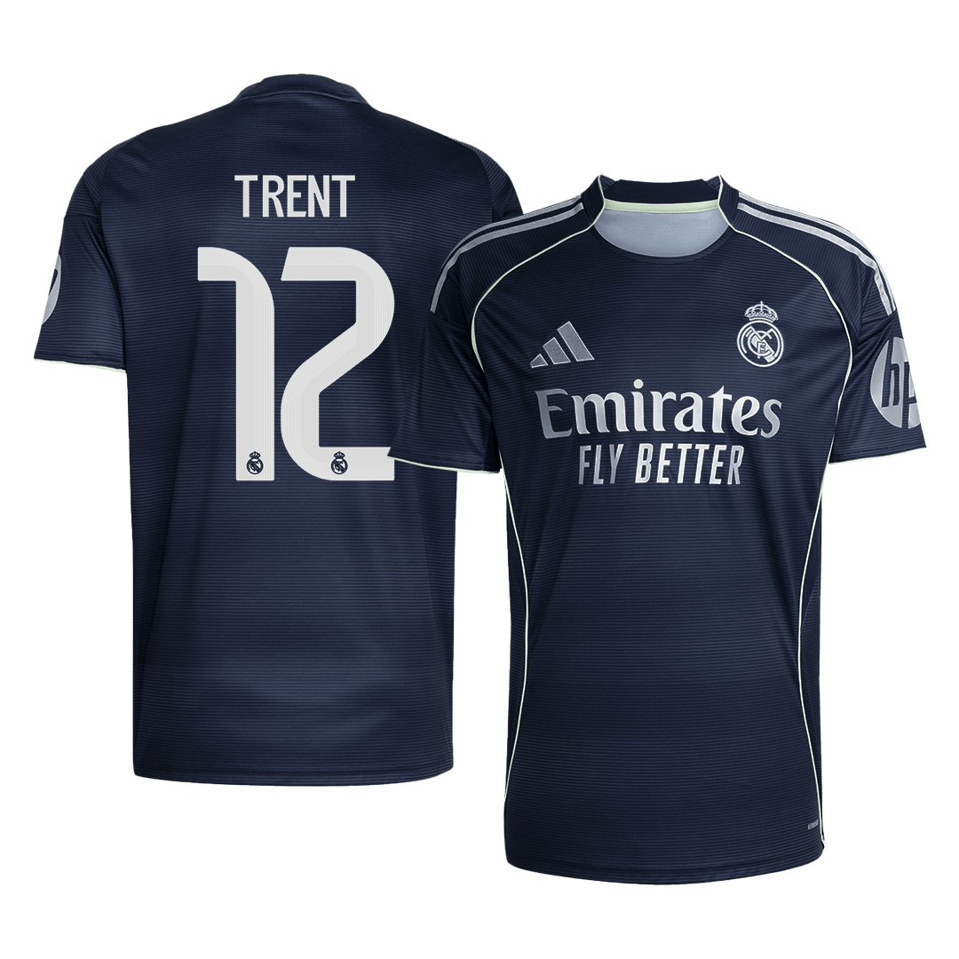Real Madrid TRENT #12 Away Soccer Jersey 2025/26