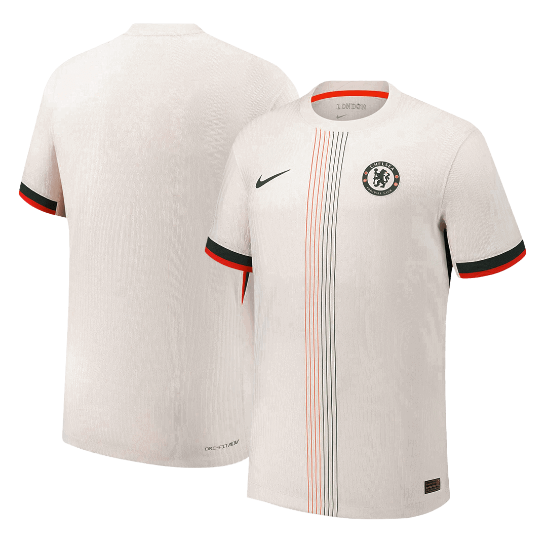 Authentic Chelsea Away Soccer Jersey 2025/26 White