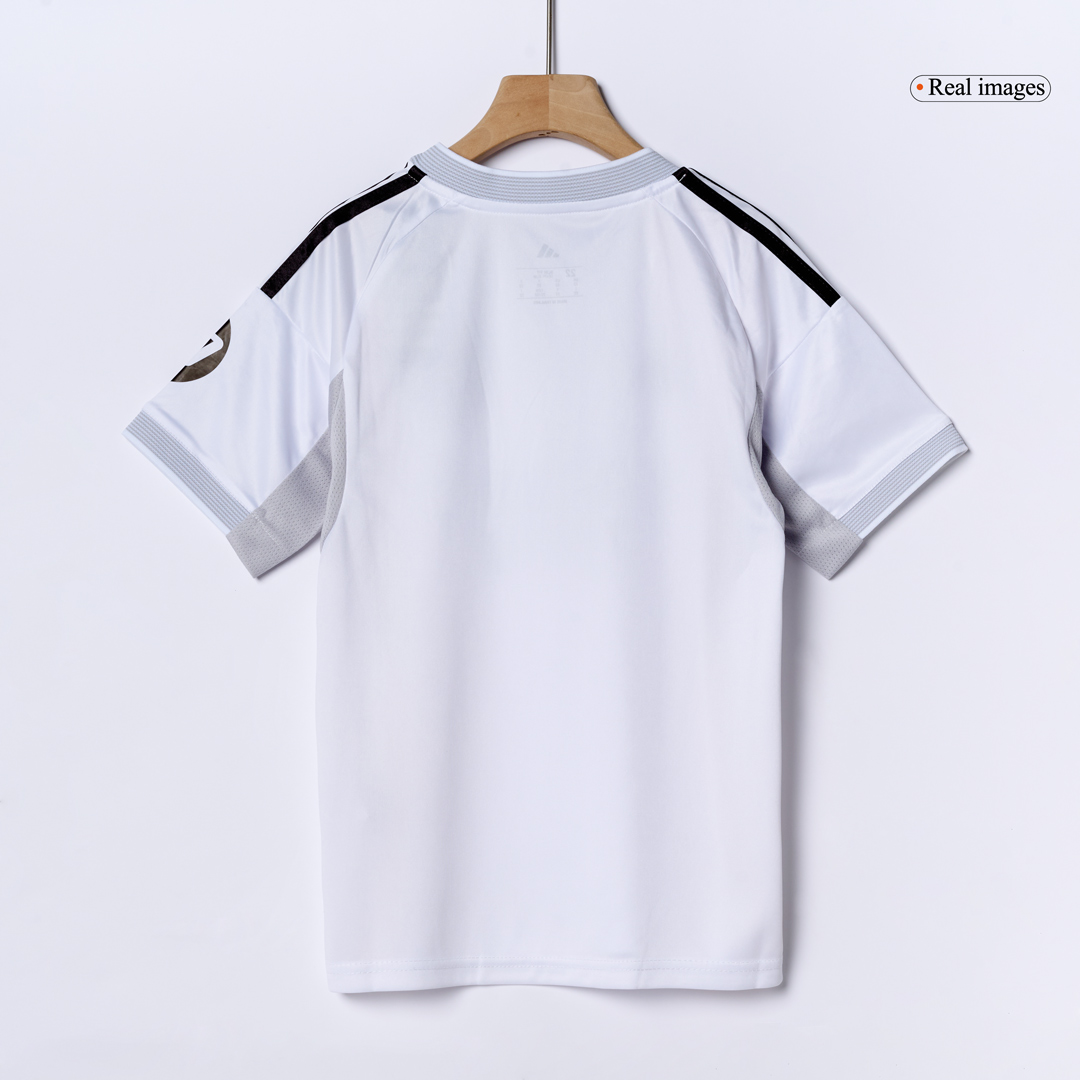 Real Madrid Home Soccer Jersey Kit 2025/26 Kids(Jersey+Shorts)