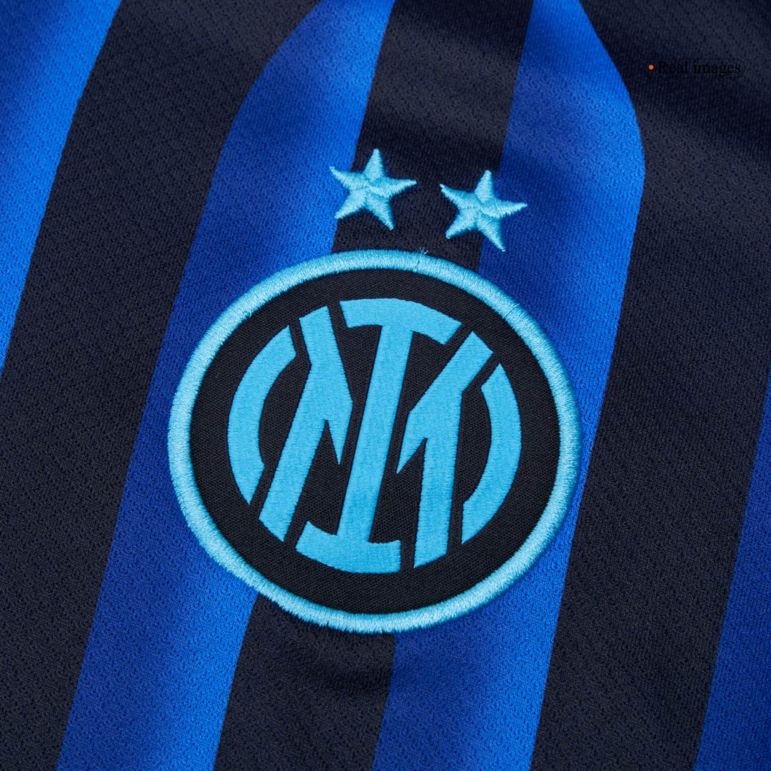 Inter Milan Home Soccer Jersey Kit 2025/26 (Jersey+Shorts)