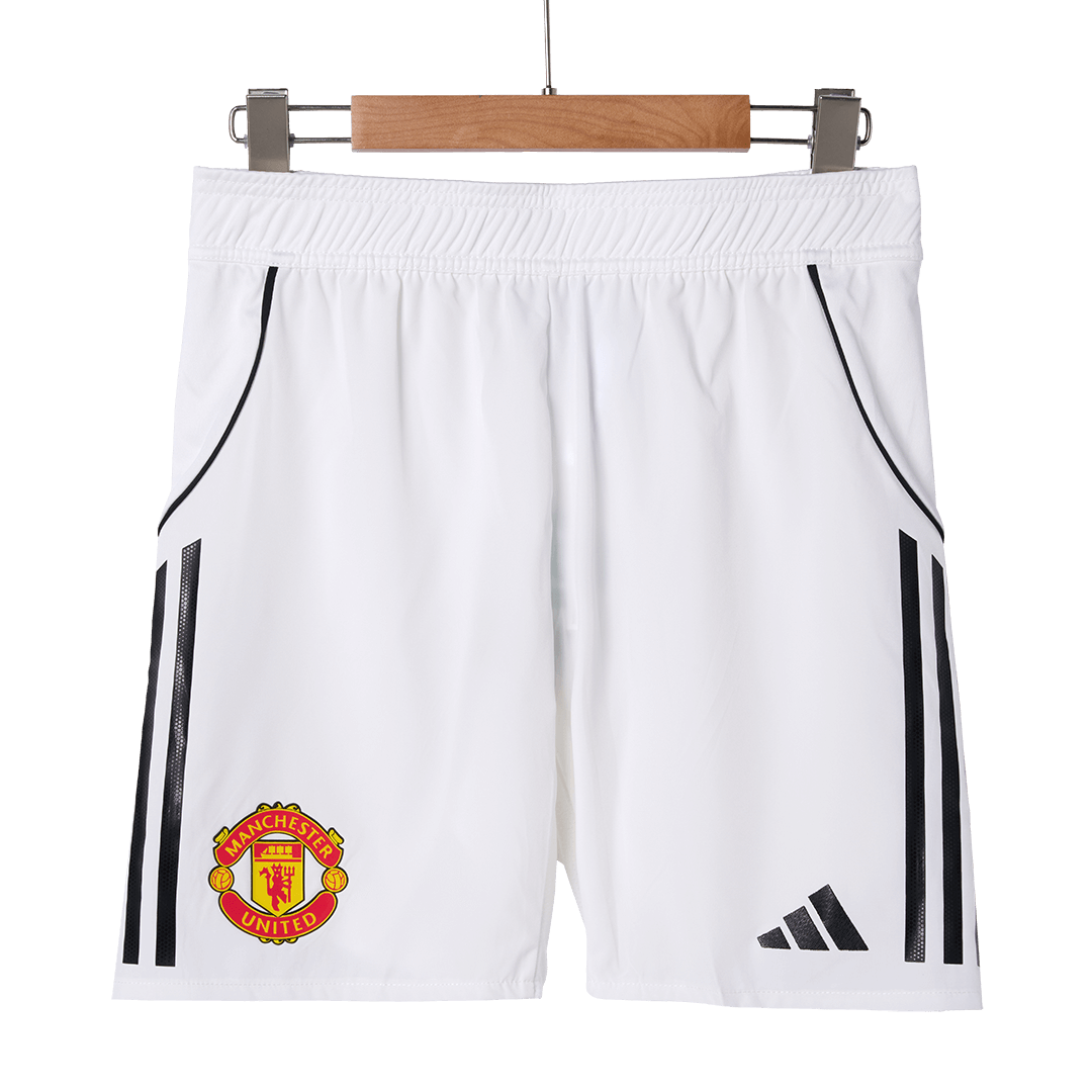 Manchester United Home Soccer Shorts Authentic 2025/26