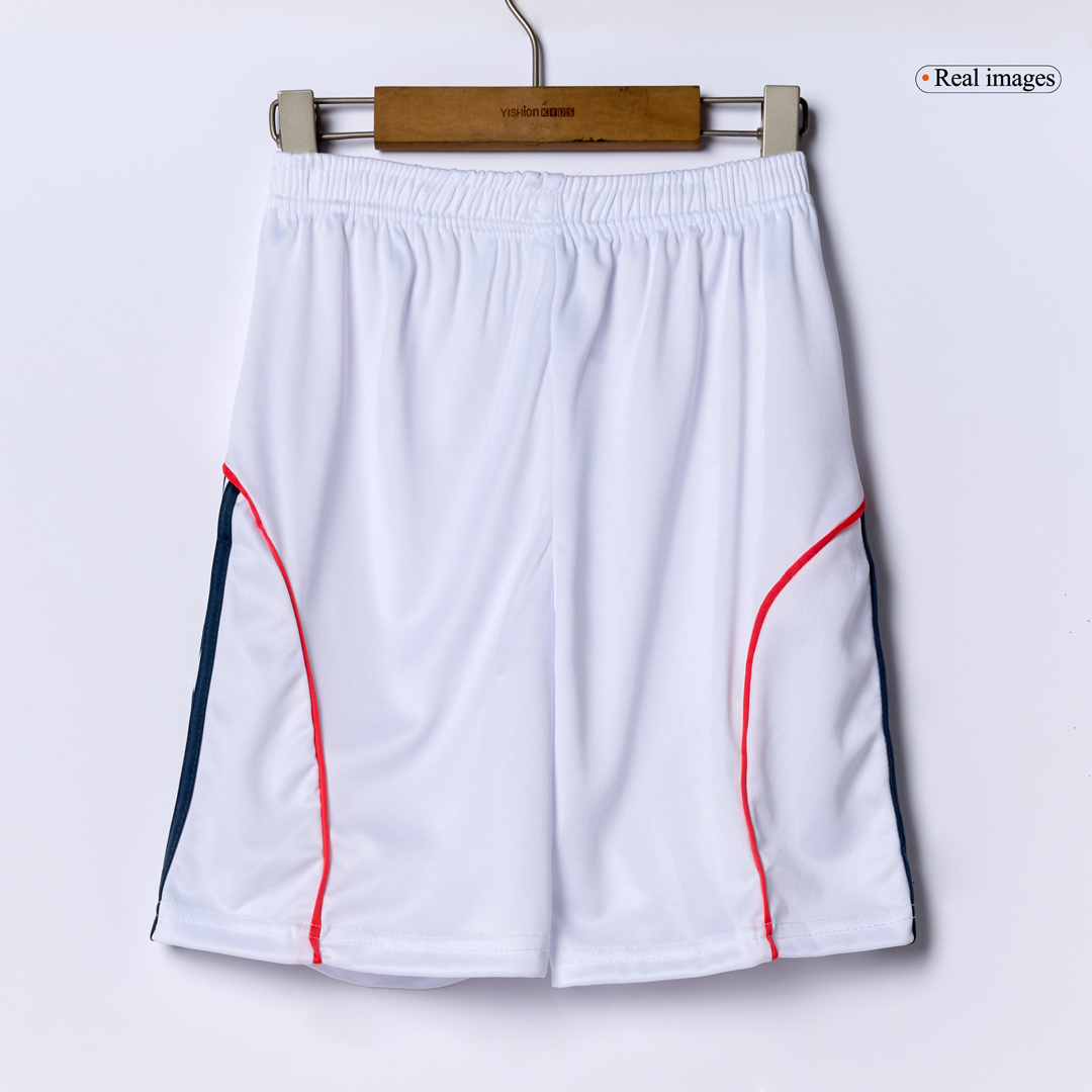 Bayern Munich Away Soccer Jersey Kit 2025/26 Kids(Jersey+Shorts)