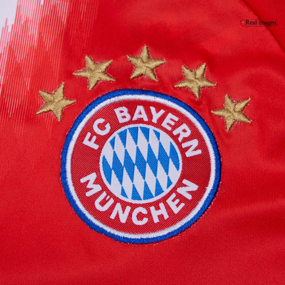 Bayern Munich Home Soccer Jersey Kit 2025/26 Kids(Jersey+Shorts)