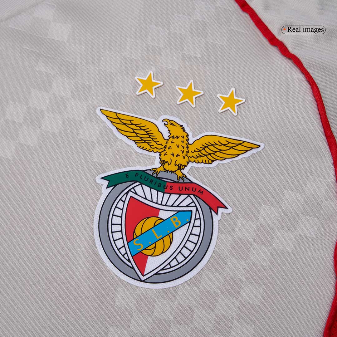 Benfica Away Soccer Jersey 2025/26 Beige