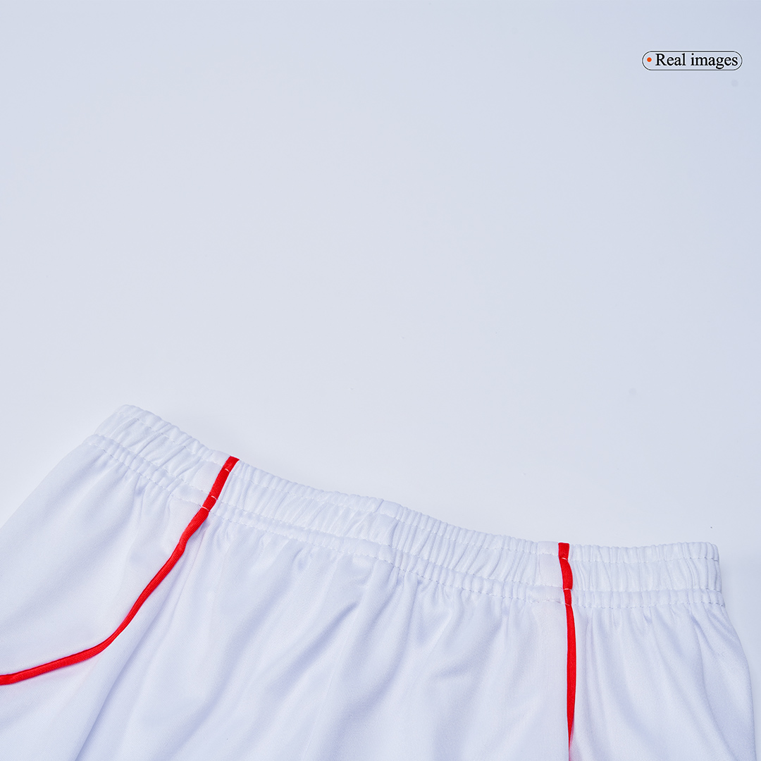 Bayern Munich Away Soccer Jersey Kit 2025/26 Kids(Jersey+Shorts)