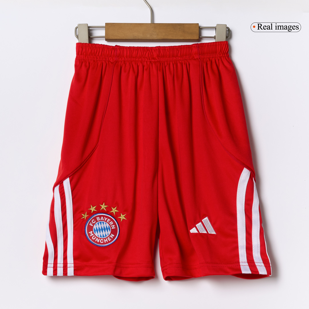 Bayern Munich Home Soccer Jersey Kit 2025/26 Kids(Jersey+Shorts)
