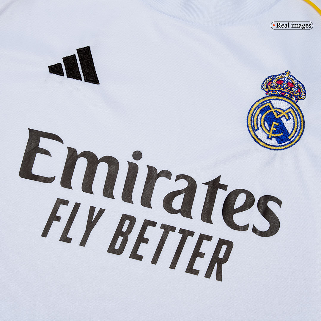Real Madrid Home Soccer Jersey Kit 2025/26 Kids(Jersey+Shorts)