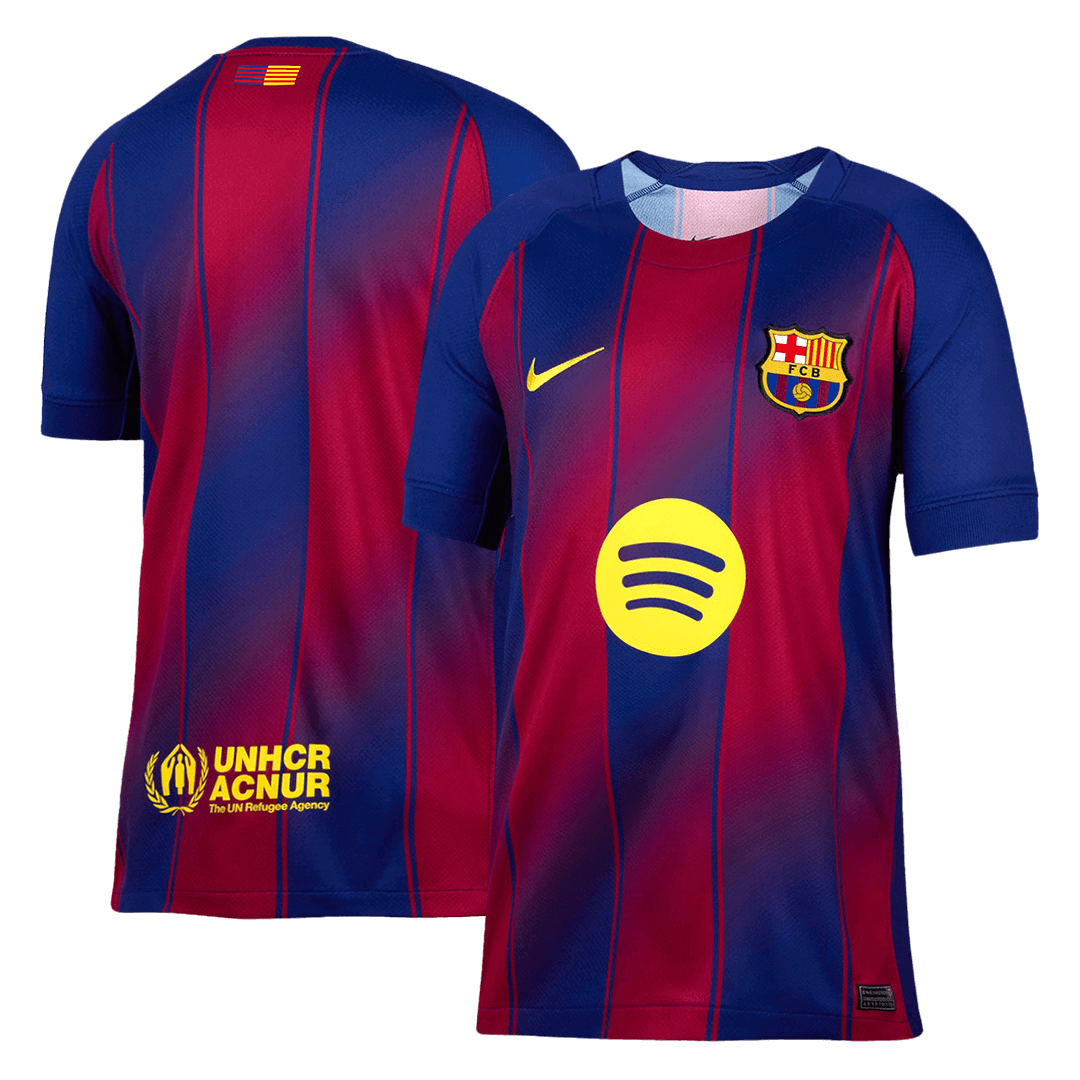 Barcelona Home Soccer Jersey 2025/26 Red&Blue