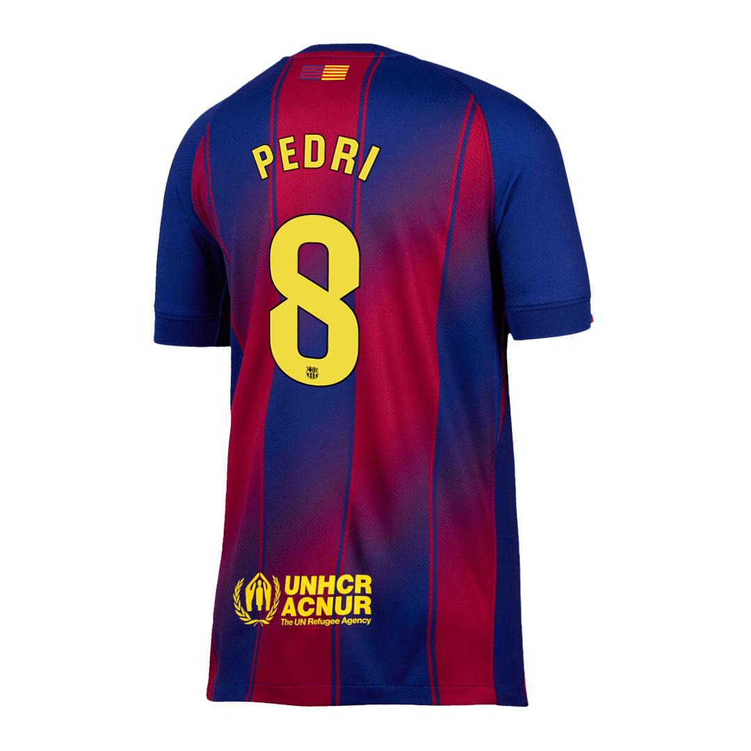 Barcelona PEDRI #8 Home Soccer Jersey 2025/26