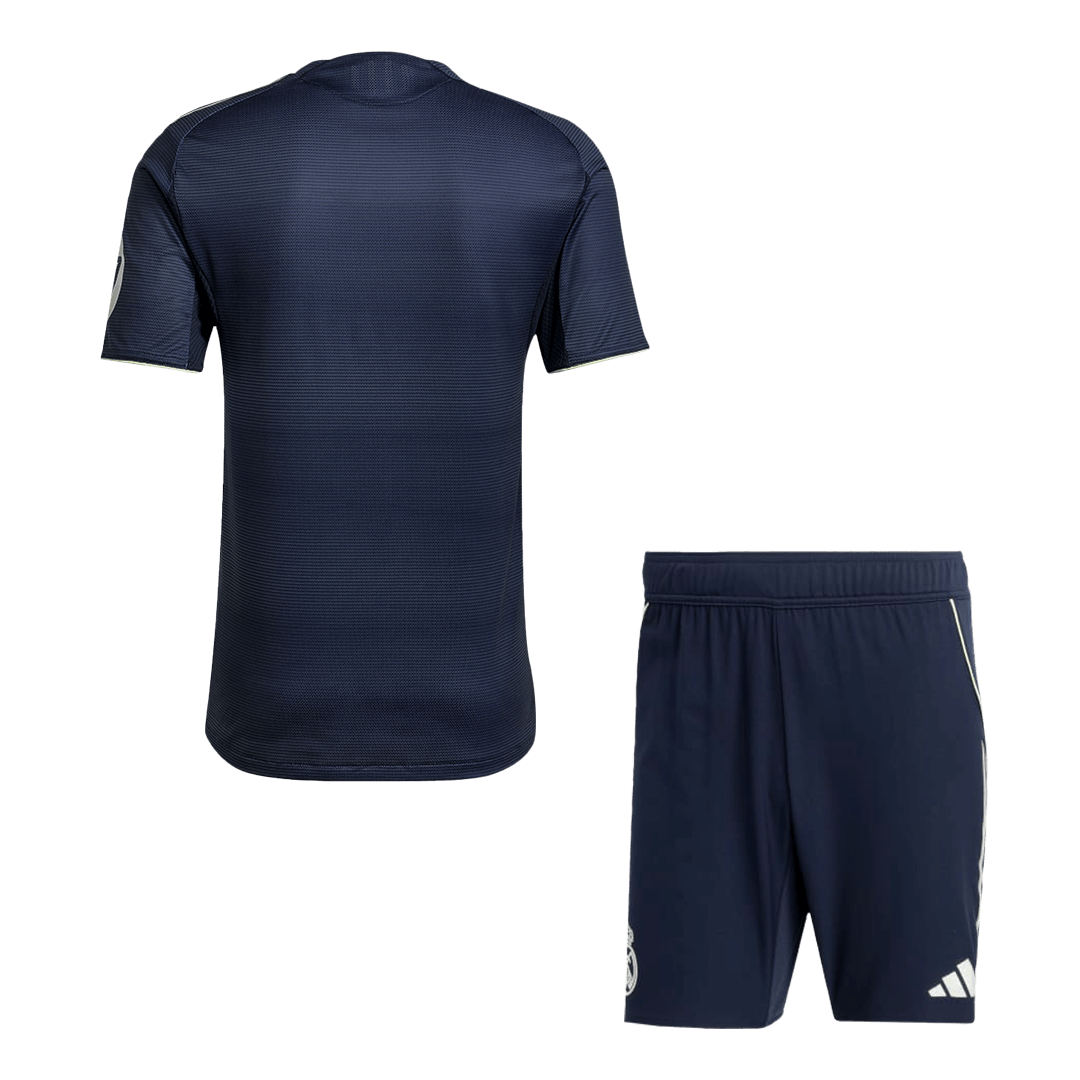 Real Madrid Away Soccer Jersey Kit Authentic 2025/26 (Jersey+Shorts)