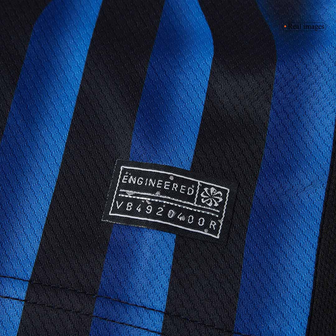 Inter Milan Home Soccer Jersey Kit 2025/26 Kids(Jersey+Shorts)