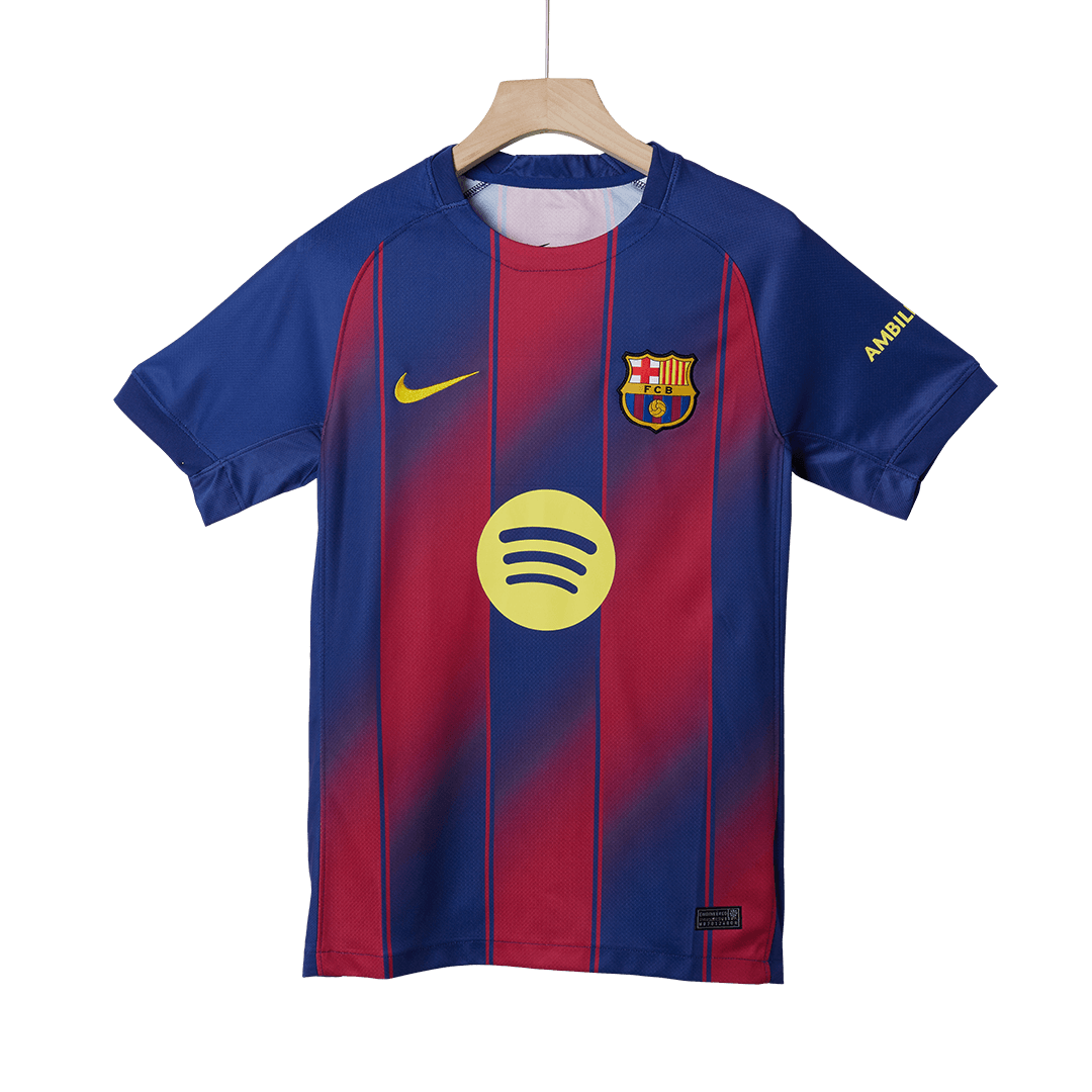 Barcelona LAMINE YAMAL #10 Home Soccer Jersey 2025/26 - UCL Edition