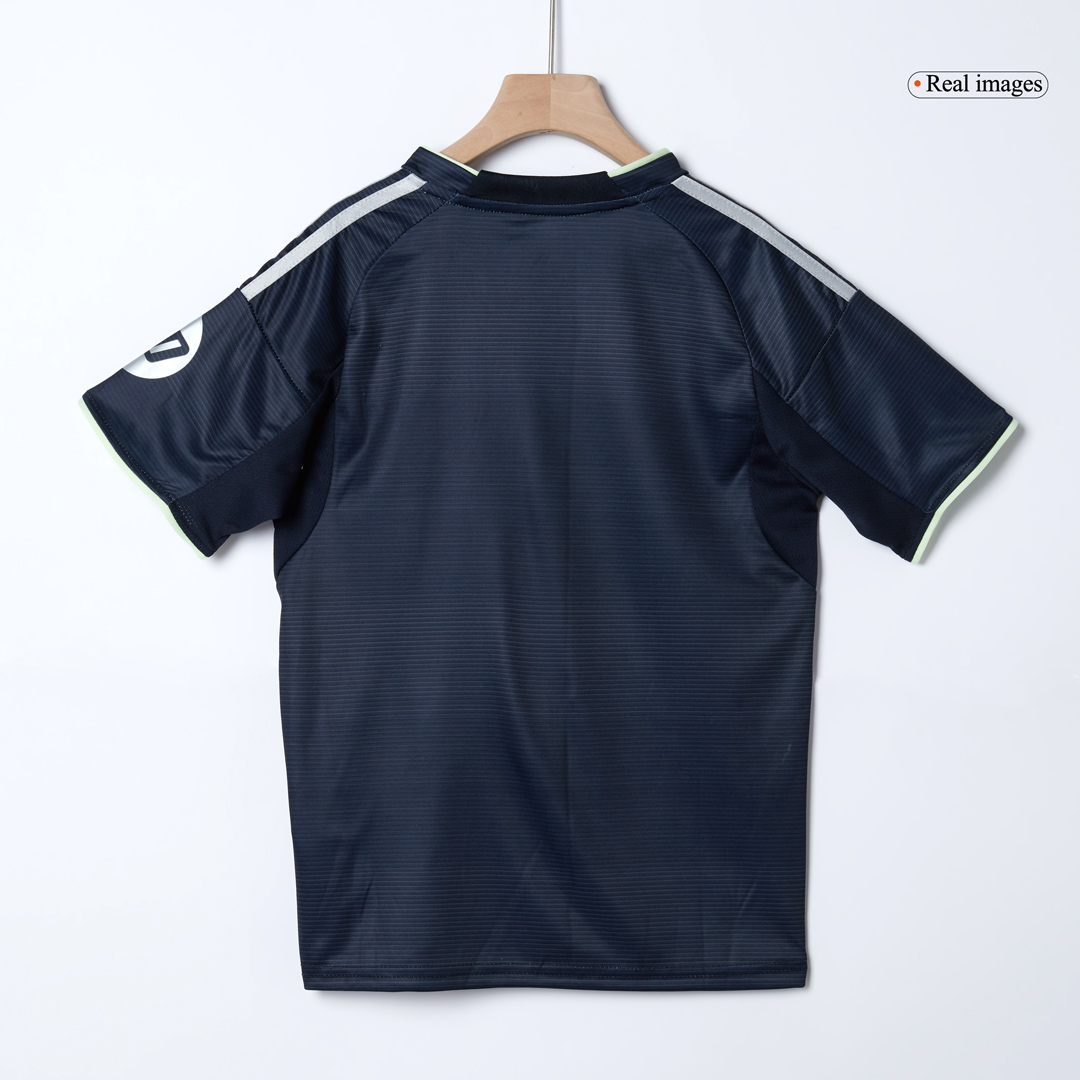 Real Madrid Away Soccer Jersey Kit 2025/26 Kids(Jersey+Shorts)