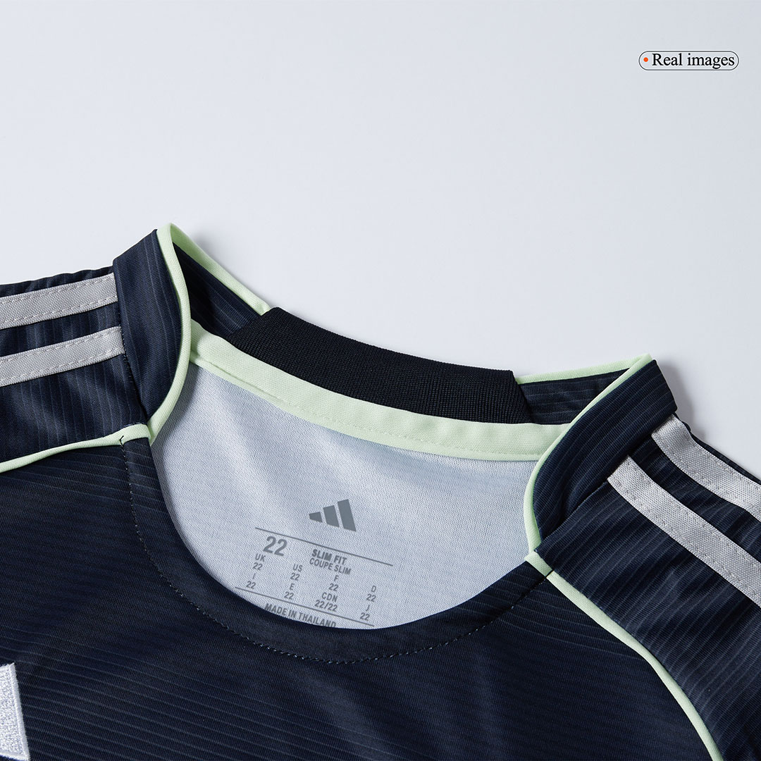 Real Madrid Away Soccer Jersey Kit 2025/26 Kids(Jersey+Shorts)
