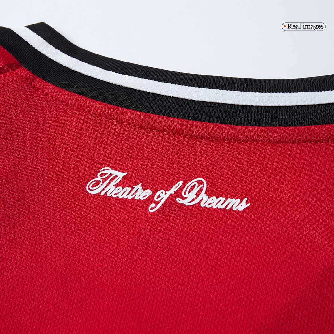 Manchester United Long Sleeve Home Soccer Jersey 2025/26