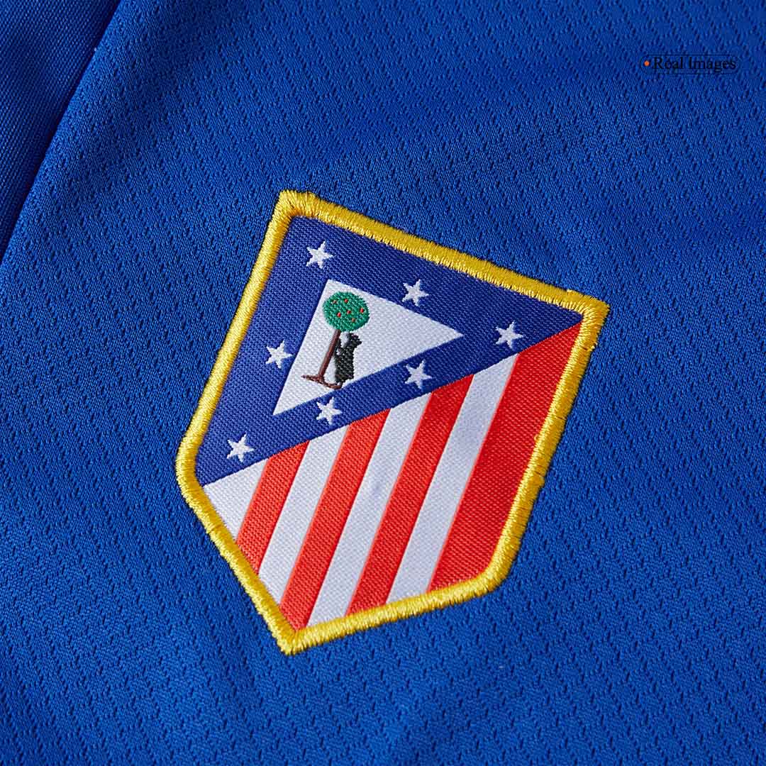 Atletico Madrid Home Soccer Jersey Kit 2025/26 Kids(Jersey+Shorts)